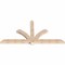 Ekena Millwork Redmond Smooth Timber Gable Bracket, Douglas Fir, 96"W x 48"H x 3 1/2"D x 5 1/2"F, 12/12 Pitch GBW096X48X0406RED00SDF - alternate 4